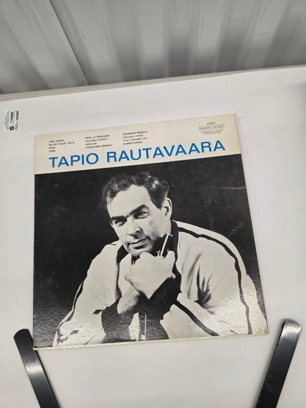 Tapio Rautavaara – Tapio Rautavaara LP Record 1968 Dominion Finnish Folk 33 RPM